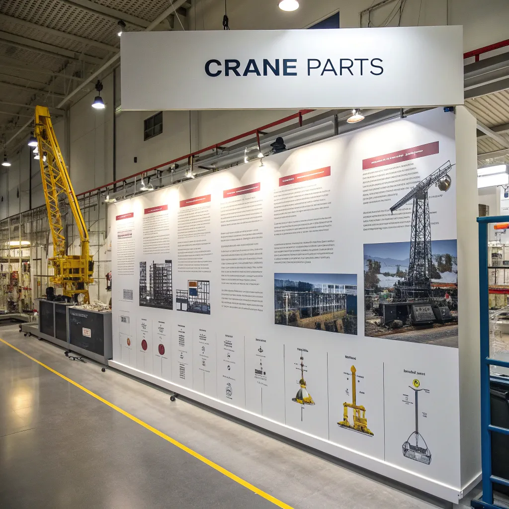 Historical timeline of crane parts